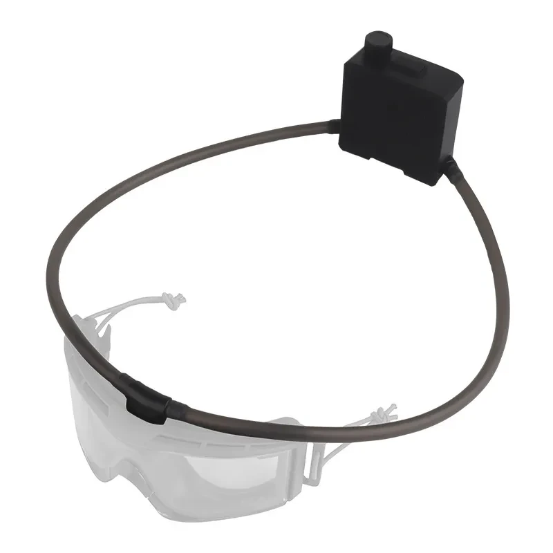 Frameless Anti-Fog Tactical Riding Goggles β Black