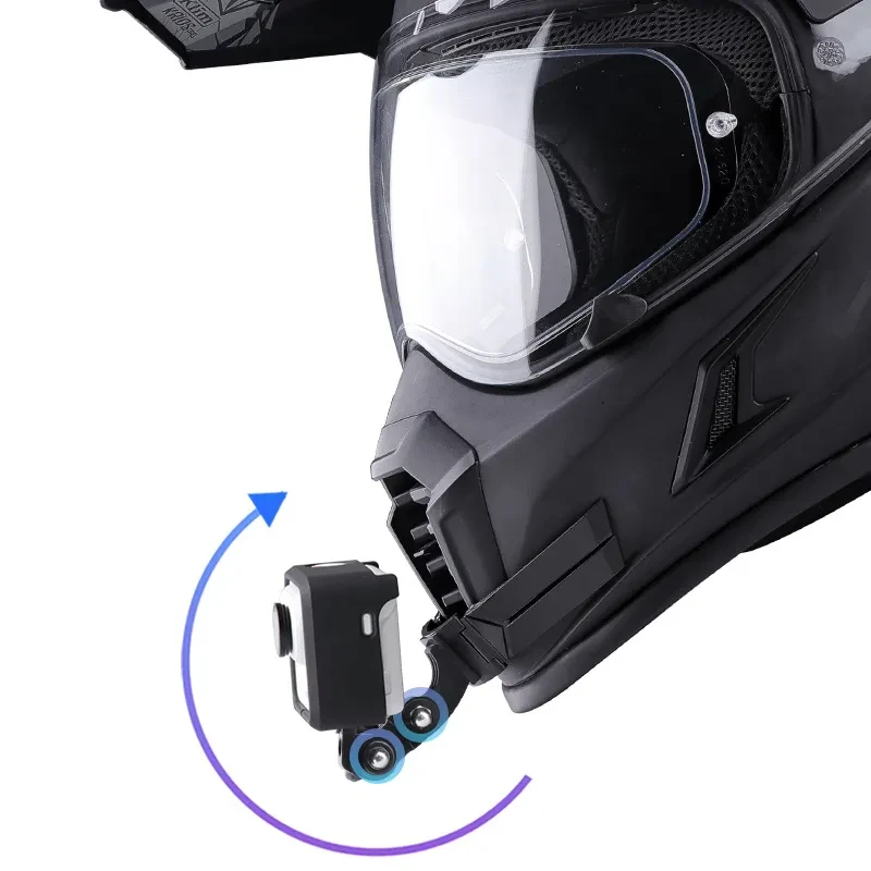 Universal Chin Mount Camera Bracket for Motorcycle Helmets