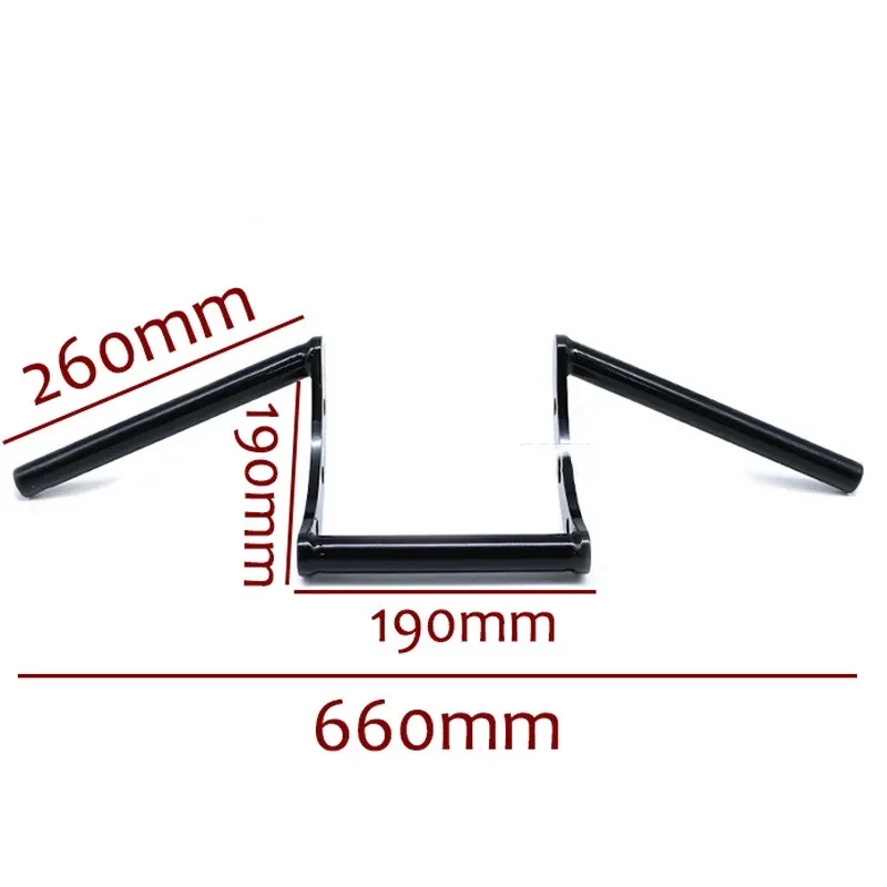 Classic Z Bar Iron Accessory for Harley Cruiser Bikes