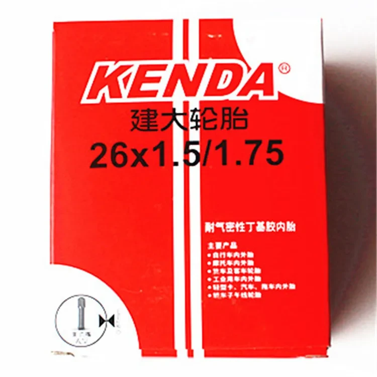 Durable Butyl Rubber Inner Tube for 20–29 Inch Bicycles