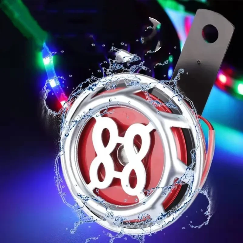 Multi-Color LED Sound Horn with Universal Vehicle Fit