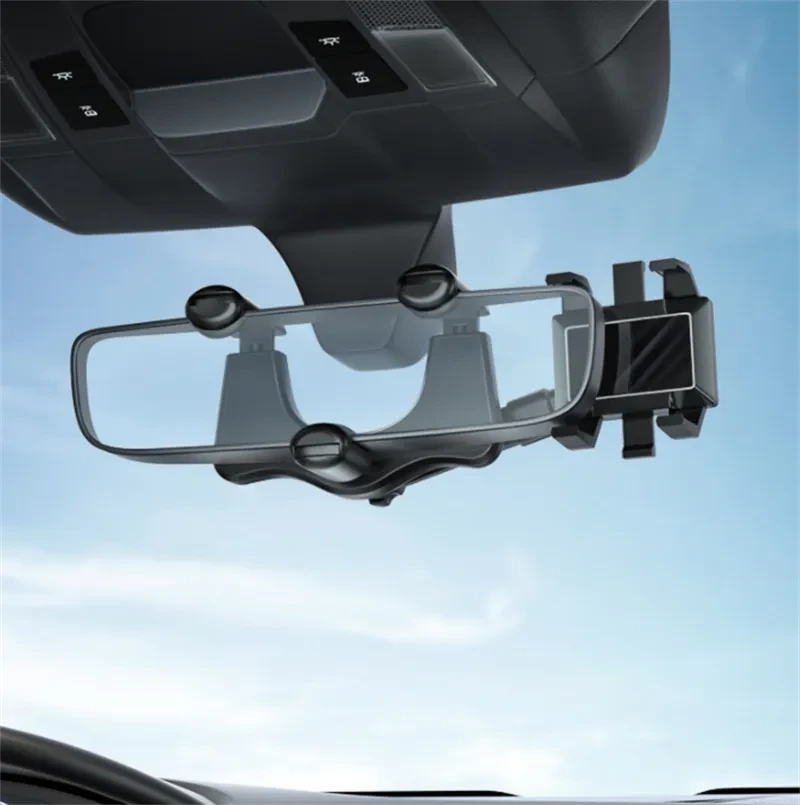 Retractable Rearview Mirror Mobile Holder for All Phones
