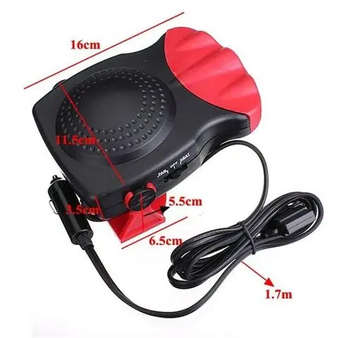 Portable 12V Car Defroster & Heater Fan - 150W Fast De-Mister
