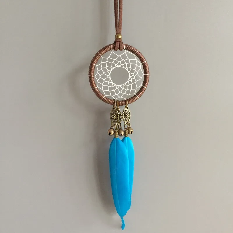 Bohemian Feather Car Charm & Wind Chime | Rear View Mirror Accessory