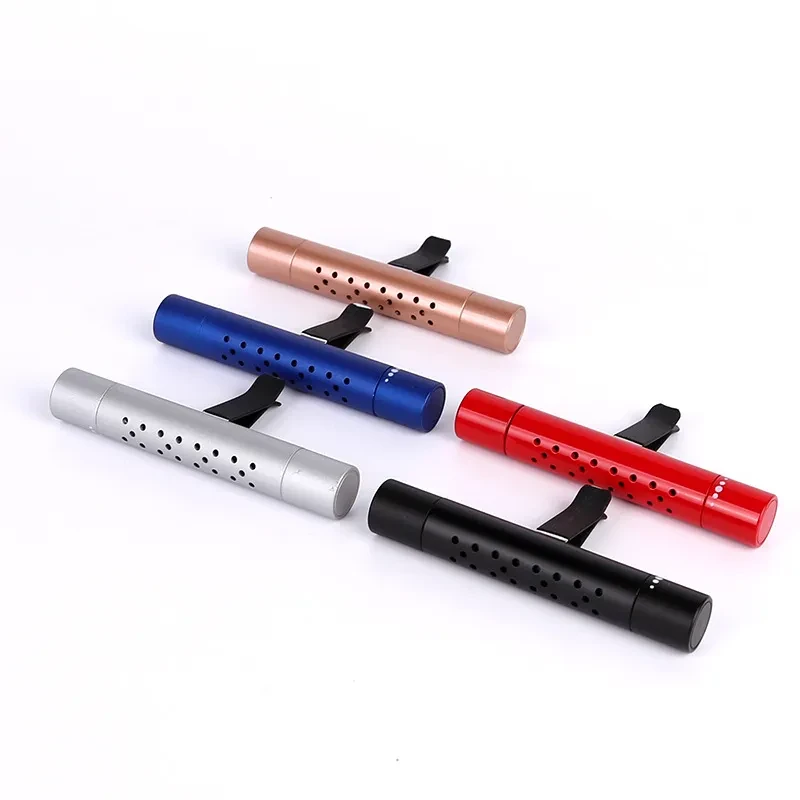 Premium Aluminum Alloy Car Vent Air Freshener | 10 Scent Cores