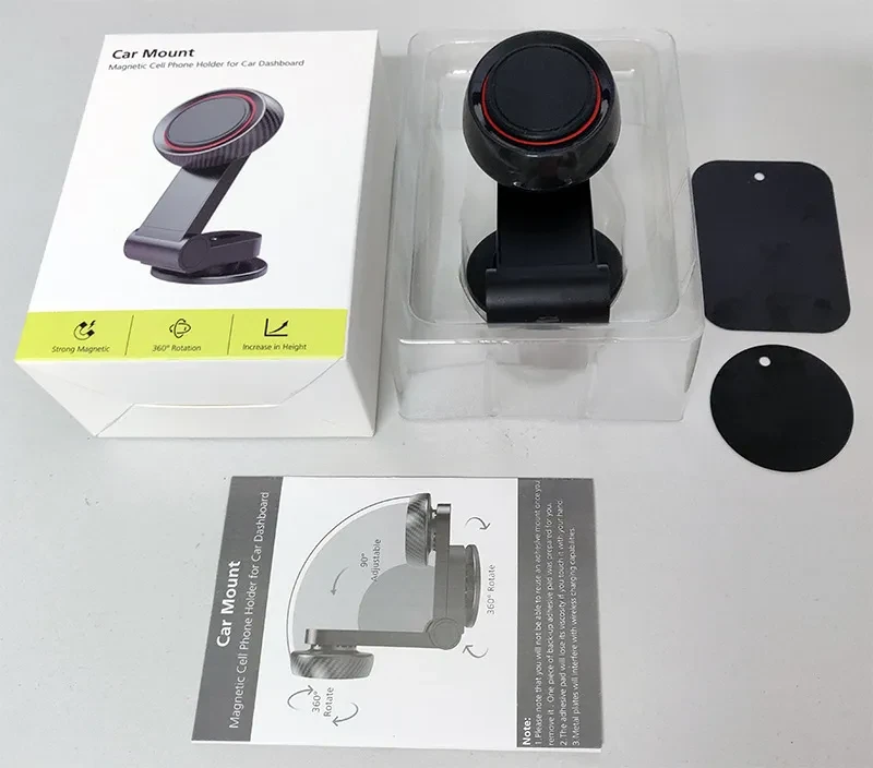 DriveMate Magnetic Phone Holder – Secure Folding Car Mount