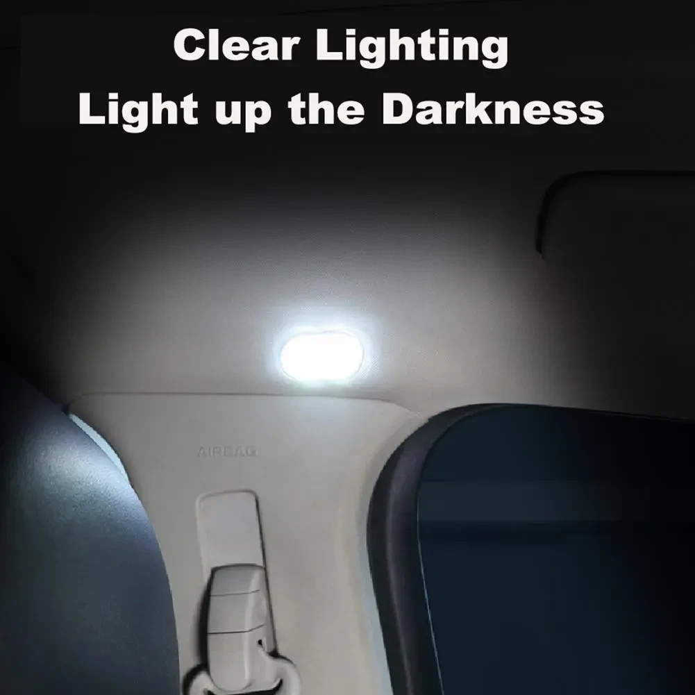 Touch-Sensitive USB Car Atmosphere Lamp | Rechargeable LED Light