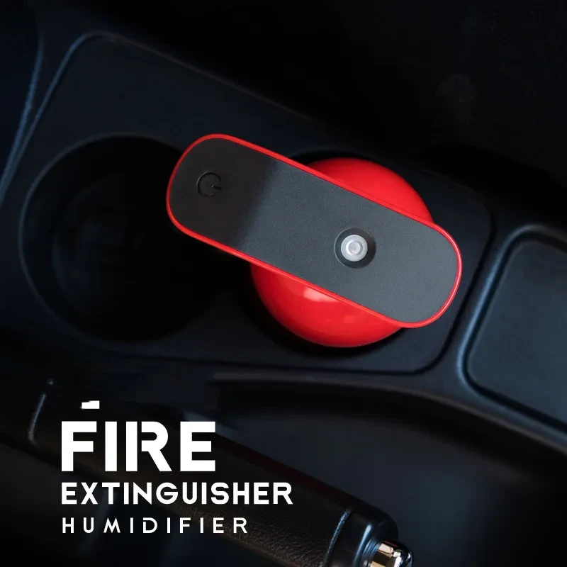 Smart Fire Extinguishing Vehicle Humidifier – Compact & USB Powered
