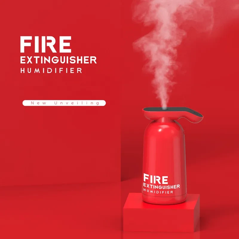 Smart Fire Extinguishing Vehicle Humidifier – Compact & USB Powered