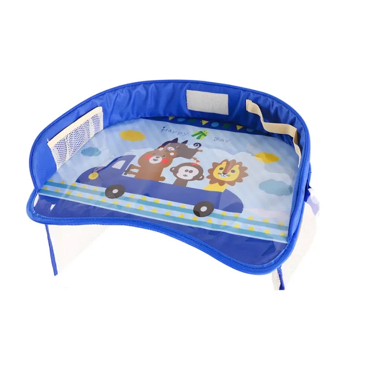 Baby Car Seat Tray Table – Portable Travel Snack & Play Organizer