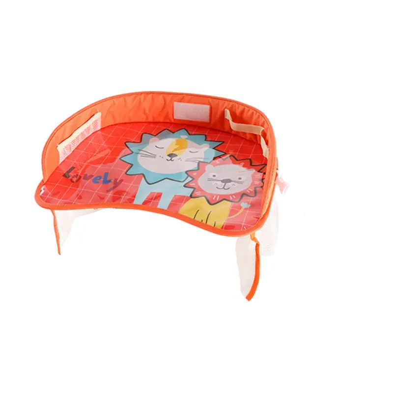 Baby Car Seat Tray Table – Portable Travel Snack & Play Organizer