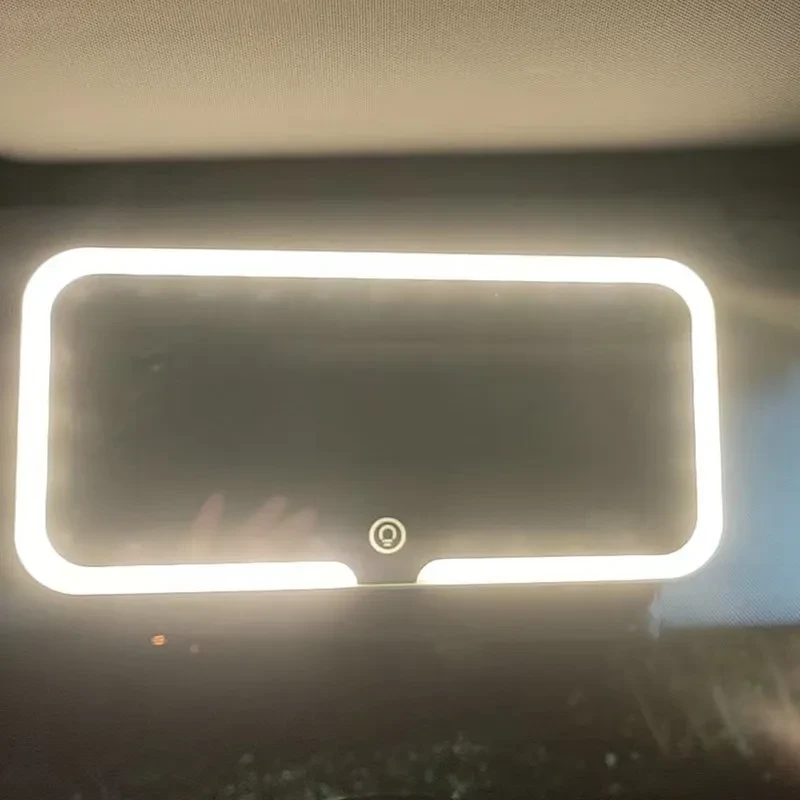 LED Car Sun Visor Makeup Mirror – Illuminated Vanity Mirror for Cars