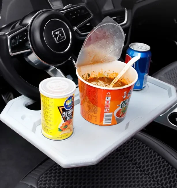 Portable Car Steering Wheel Desk Folding Laptop and Dining Tray