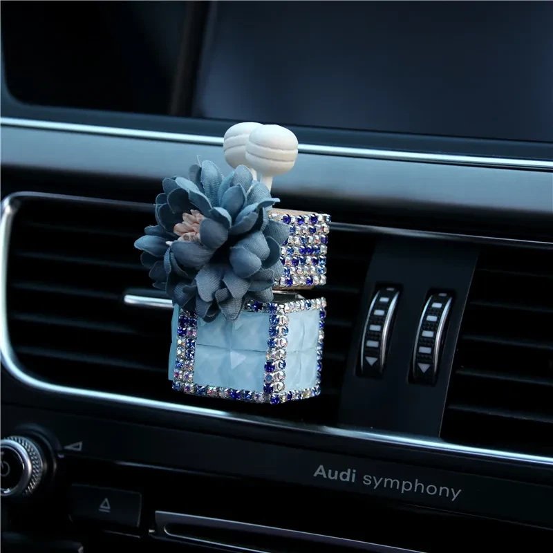 Car Flower Vent Perfume Clip β Decorative Air Outlet Freshener