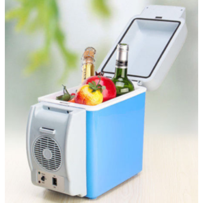 Compact 7.5L 12V Mini Car Refrigerator – Portable Cooler & Warmer