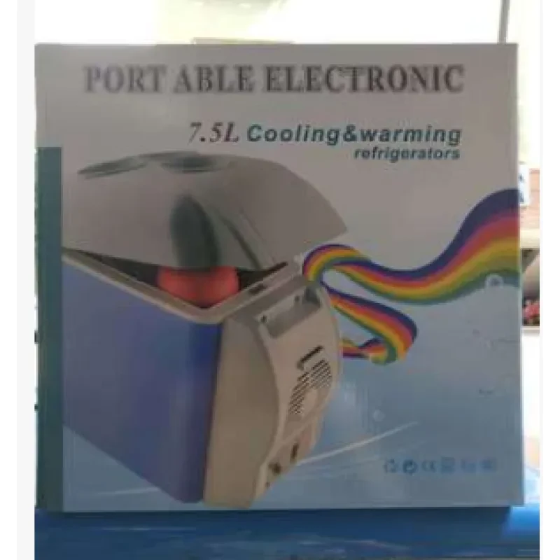 Compact 7.5L 12V Mini Car Refrigerator – Portable Cooler & Warmer