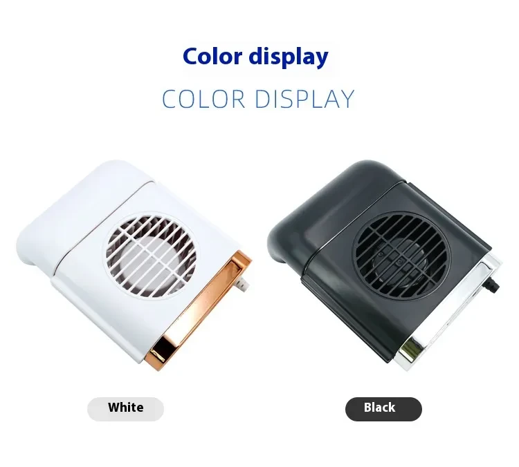 3-Speed Car Seat Fan with Magnetic Mount and USB Charging