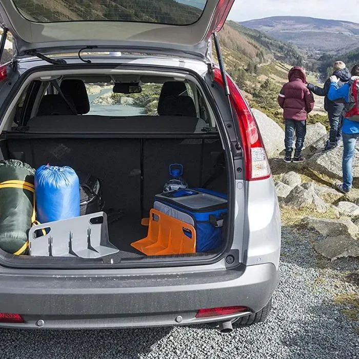 DriveMate Trunk Organizer Rack | Shake-Proof Car Storage Holder