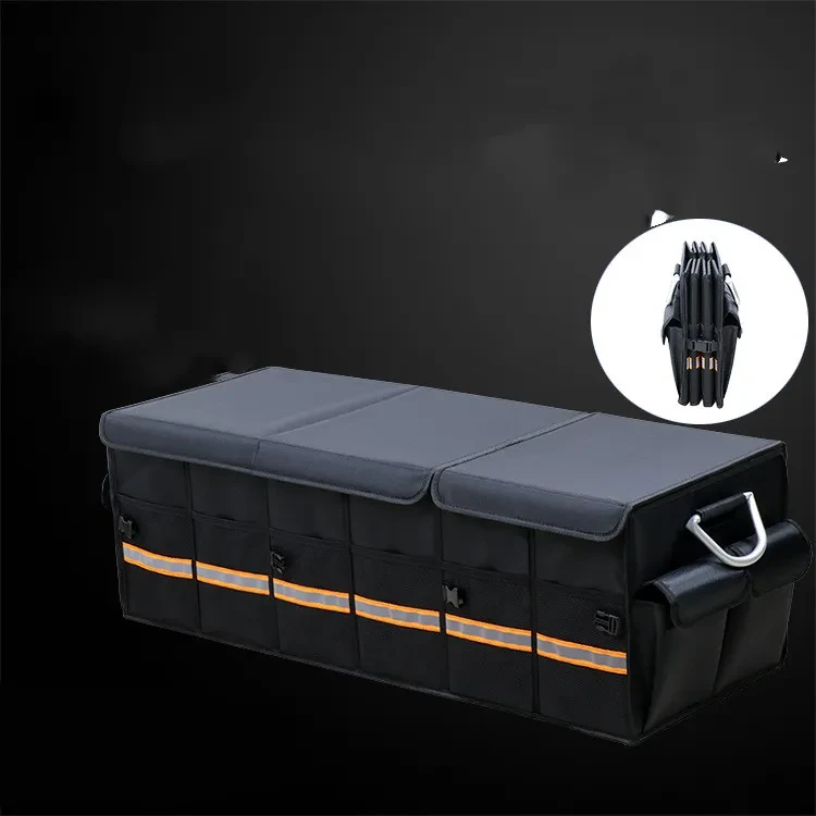 Collapsible Car Cargo Box | Heavy-Duty Waterproof Trunk Storage