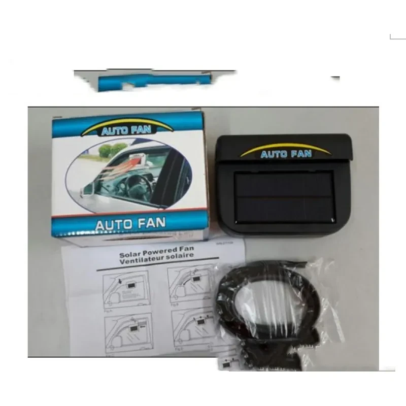 EcoBreeze Solar Car Fan | Environment-Friendly Auto Cooler