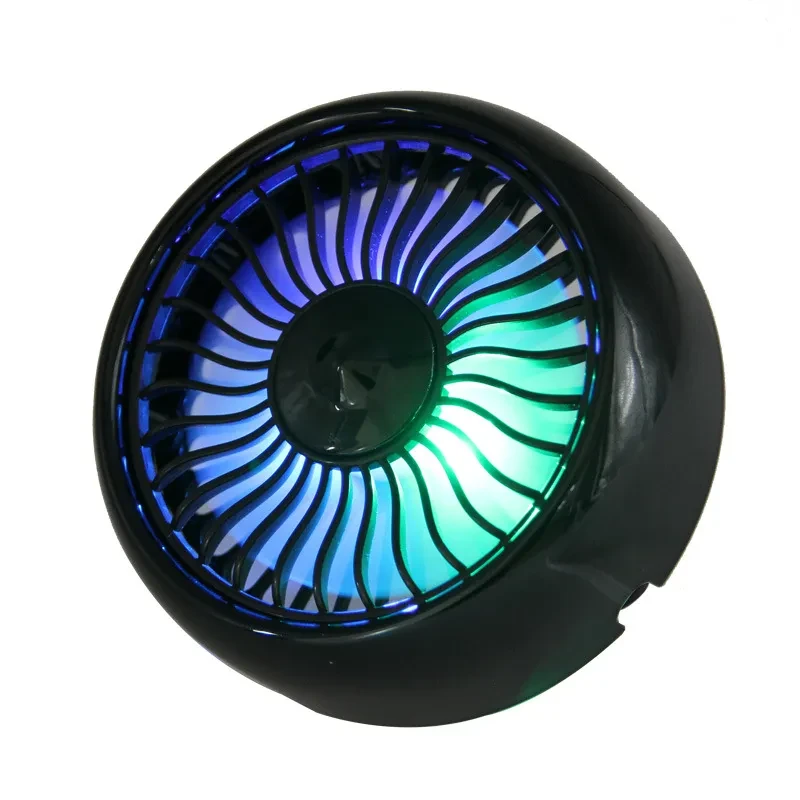 BreezeGlow USB Car Fan | Air Vent Cooling with LED Lighting