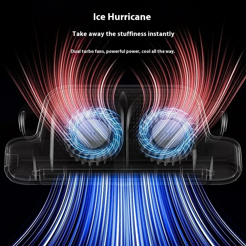 USB Rear Seat Car Fan | Bladeless Turbine Cooling Vent