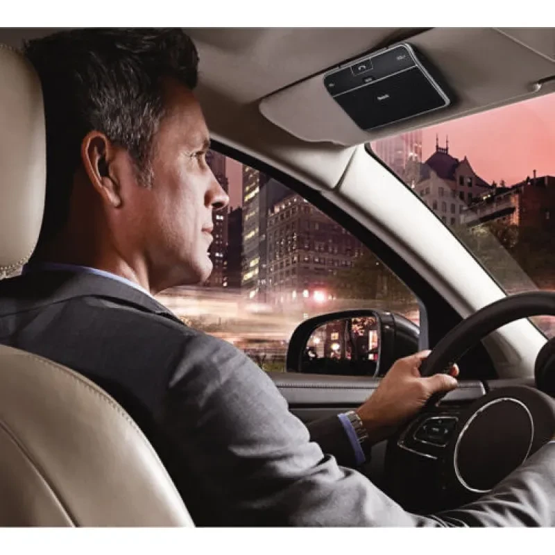 Bluetooth V4.0 Car Speakerphone | Wireless Handsfree Sun Visor Kit