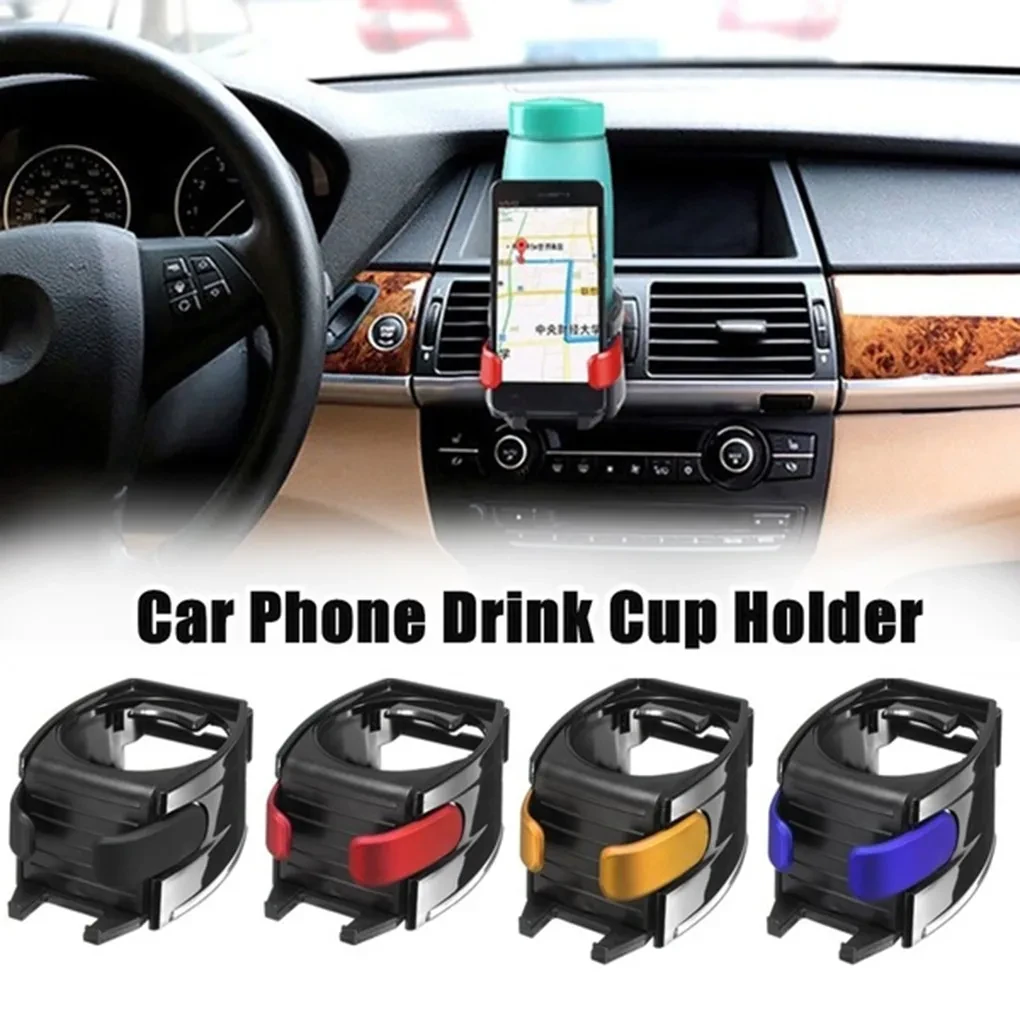 AutoGrip Car Air Vent Cup Holder | Universal Drink Bottle Mount