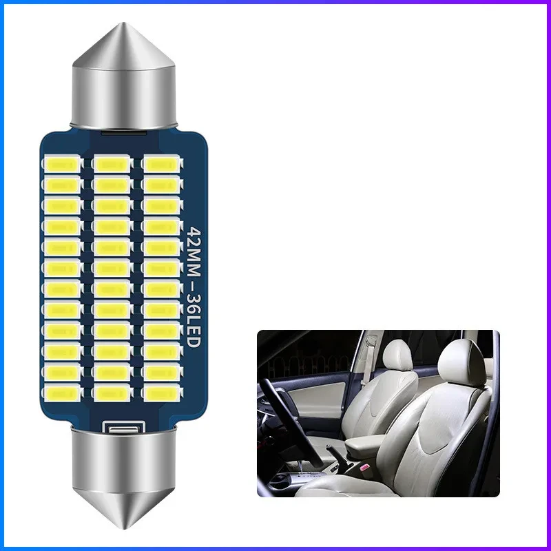 Ultra-Bright LED Interior Lights for Cars – T10/C5W Double Tip