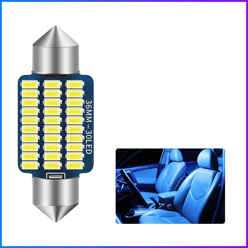 Ultra-Bright LED Interior Lights for Cars – T10/C5W Double Tip