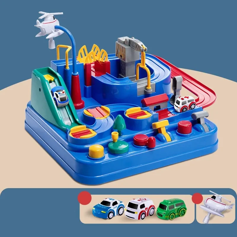 Children Parking Lot Car Track Toy