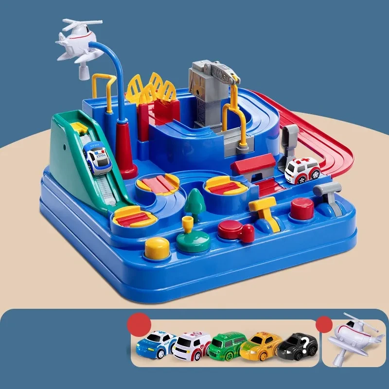Children Parking Lot Car Track Toy