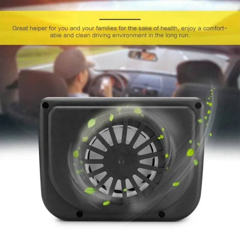 Eco Solar Car Ventilation Fan – Exhaust Hot Air & Freshen Cabin