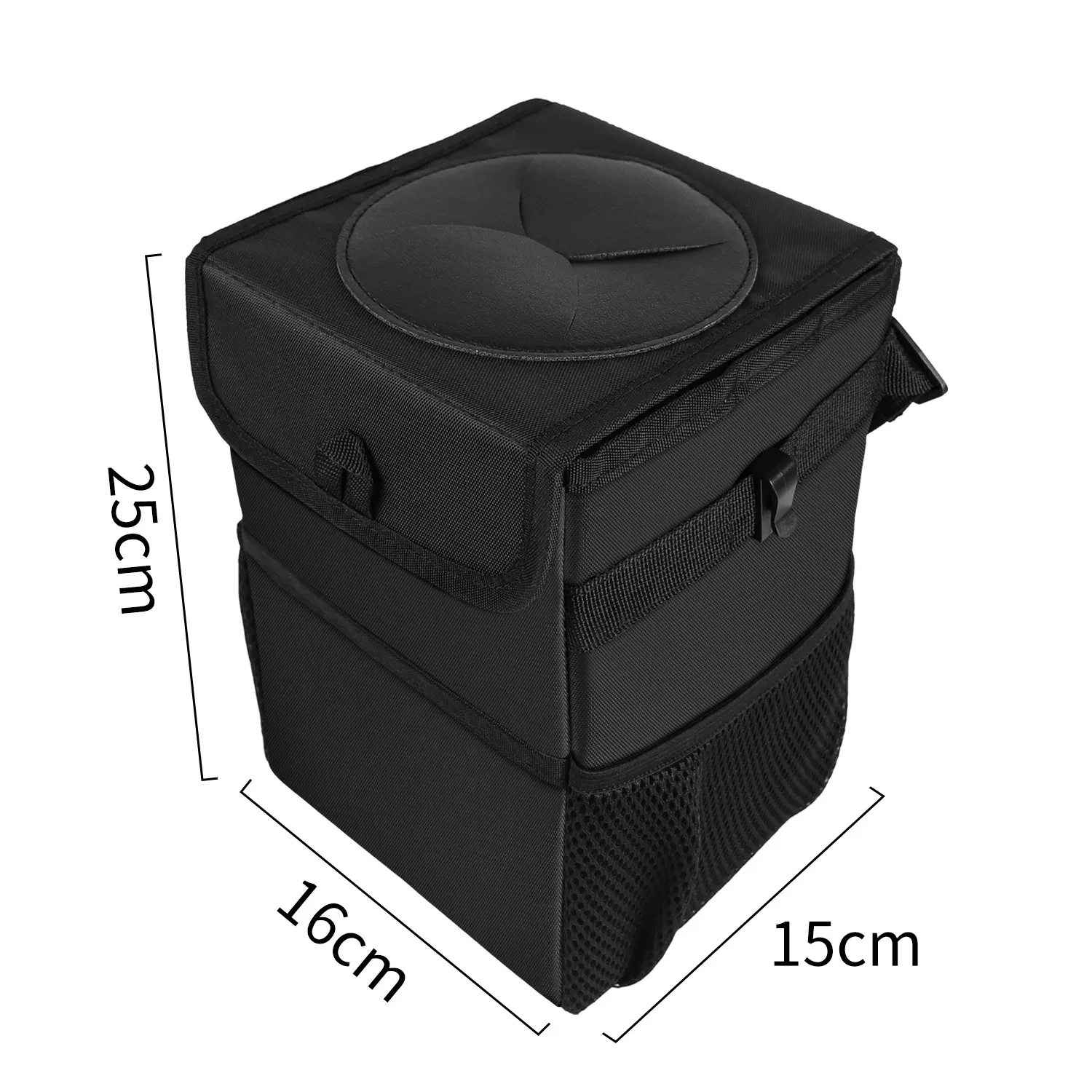 Water Resistant Vehicle Garbage Holder Compact 6L Design