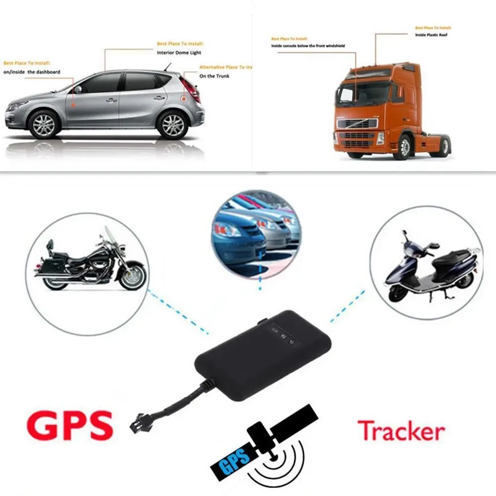 Tracker GSM Alarm Locator Realtime Auto Security Device