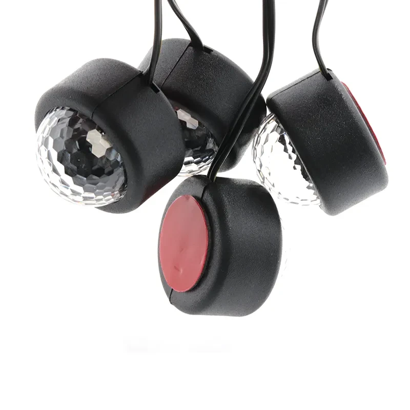 Car LED Foot Mat Light USB Ambient Starry Floor Lamp