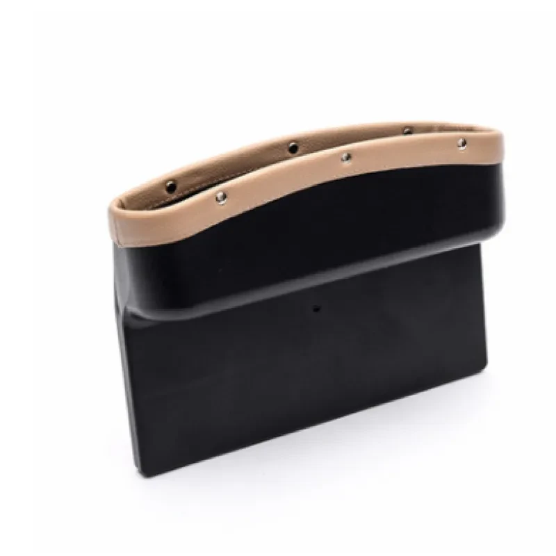 AUTOYOUTH PU Leather Car Seat Gap Organizer Storage Box