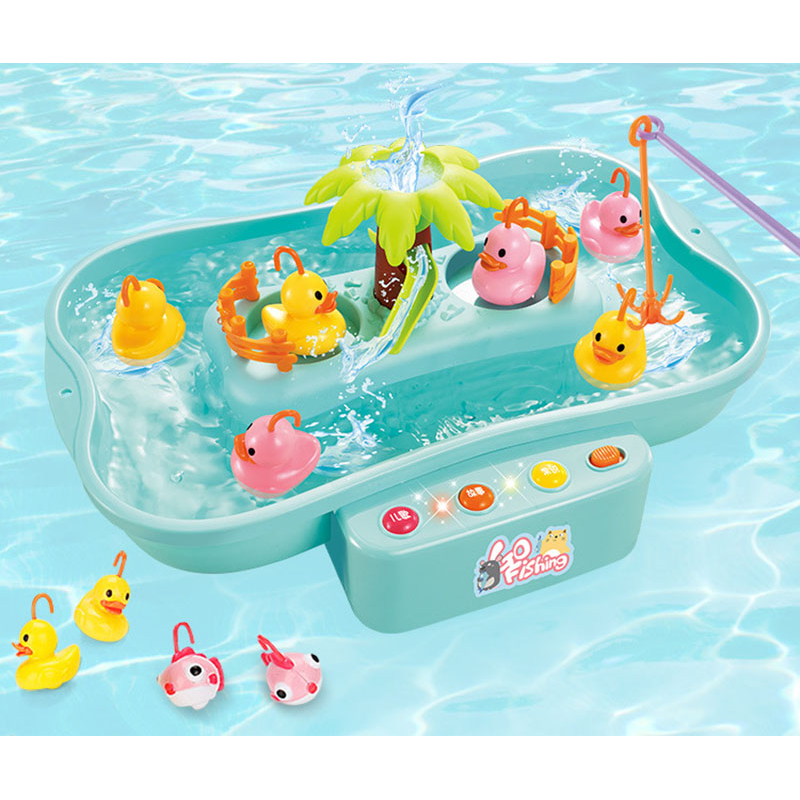 Interactive Rotating Fishing Game for Kids