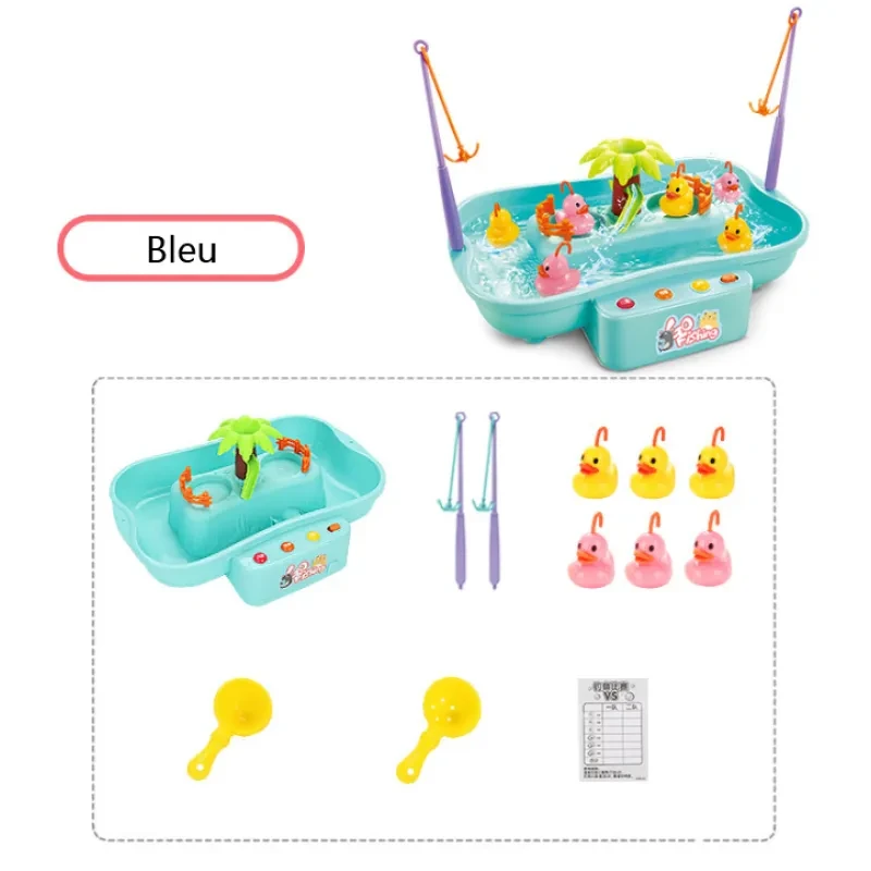 Interactive Rotating Fishing Game for Kids