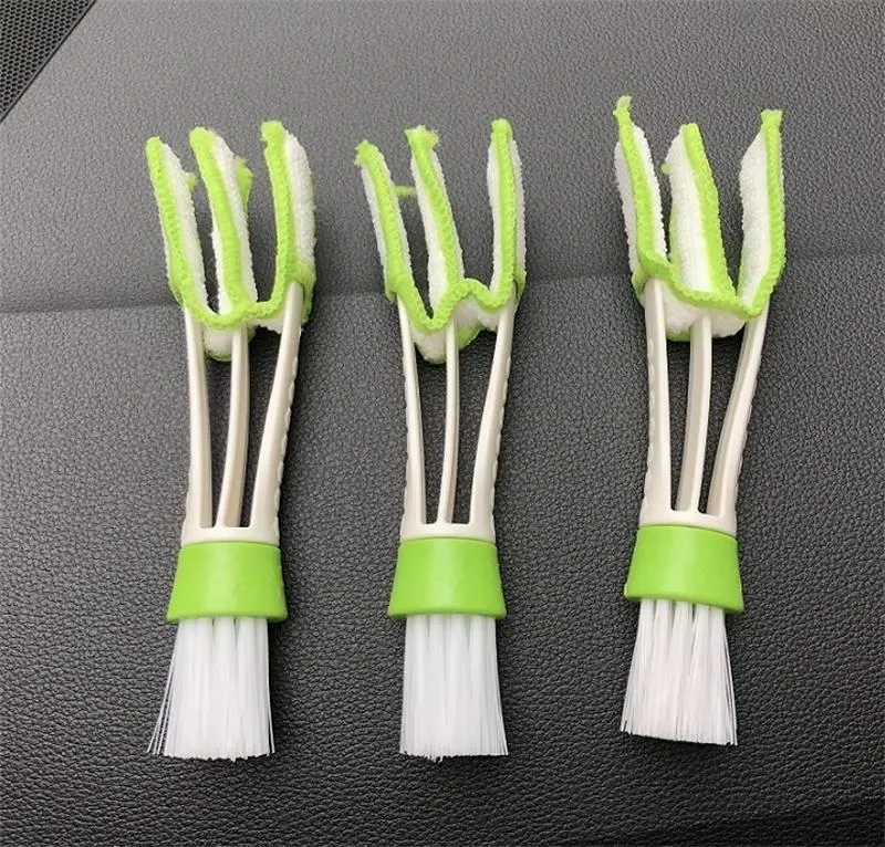 Soft Bristle Car Dust Removal Brush for Dashboard and Air Vents