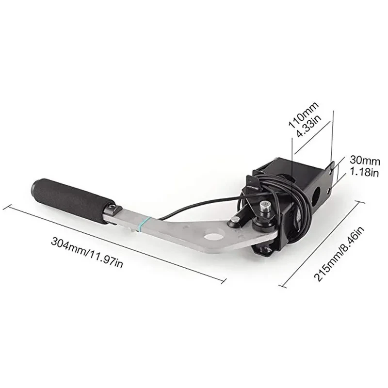 USB Sim Racing Handbrake Clamp for PC with Hall Sensor Control
