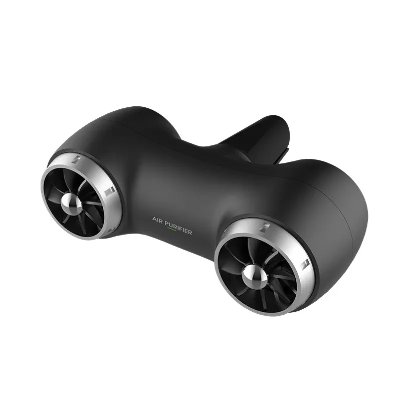 Futaba Mini Negative Ion Car Air Purifier for Smoke & Odor Removal