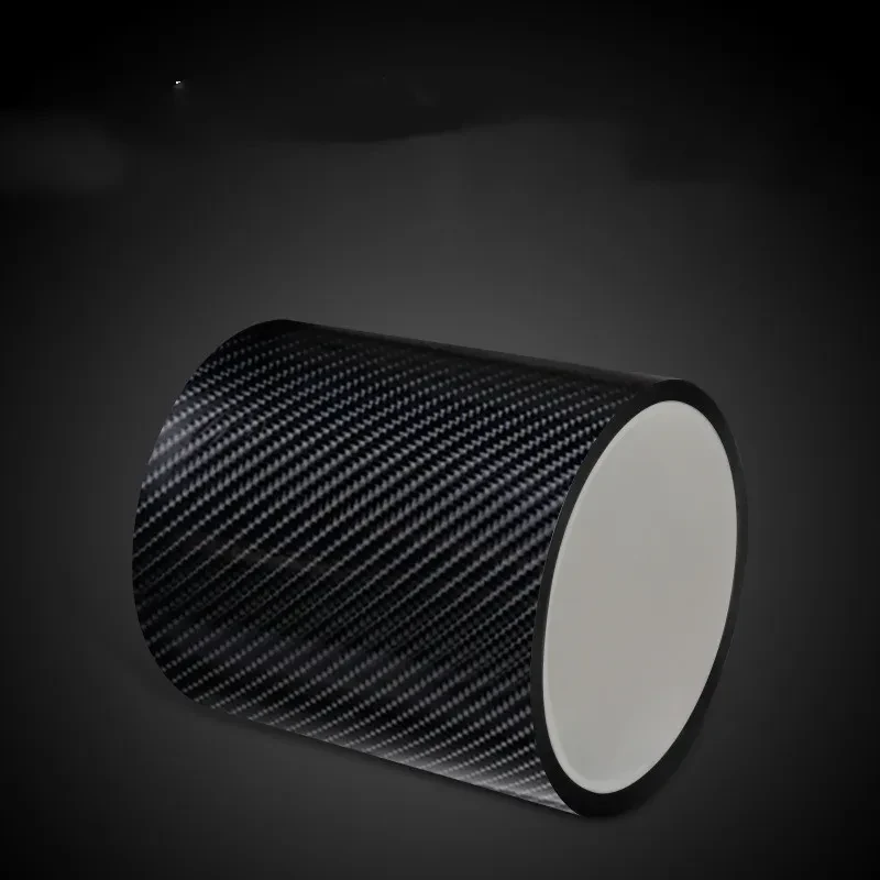 5D Carbon Fiber Car Door Sill Protector Strip β Anti-Scratch Bumper Film