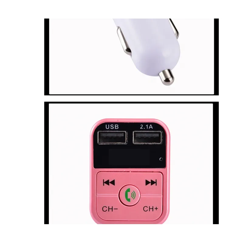 Advanced Wireless Bluetooth FM Car Adapter – MP3 Music Player, Hands-Free Calling & Dual USB Fast Charger