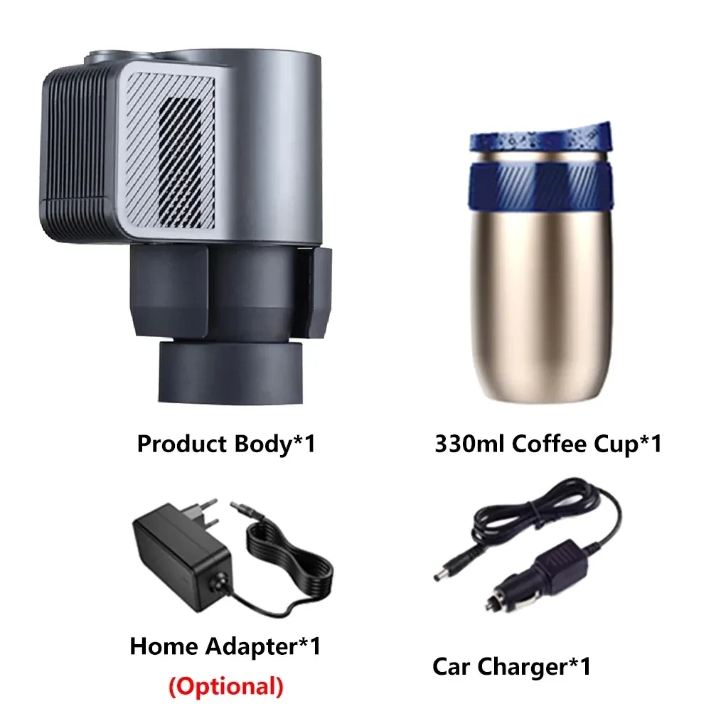 Automatic Temperature Control Car Cup – 12V Hot and Cold Beverage Thermo Mug