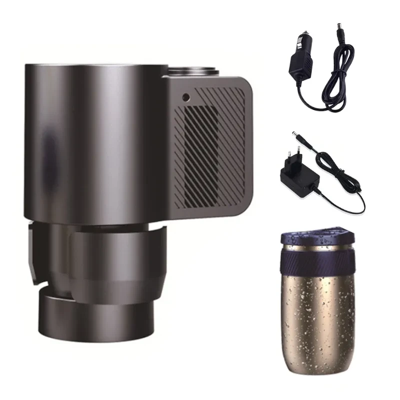 Automatic Temperature Control Car Cup – 12V Hot and Cold Beverage Thermo Mug