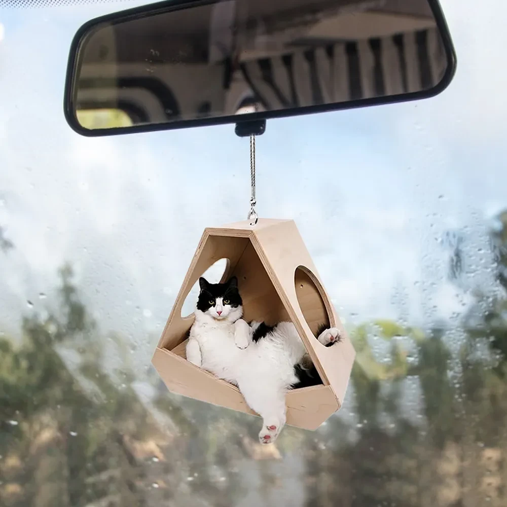 Cute Cartoon Animal Car Rearview Mirror Pendant Ornament