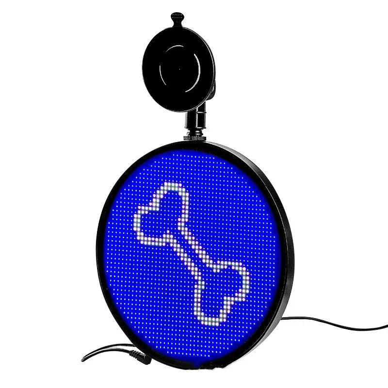 Full-Color LED Car Advertising Screen with WiFi Control