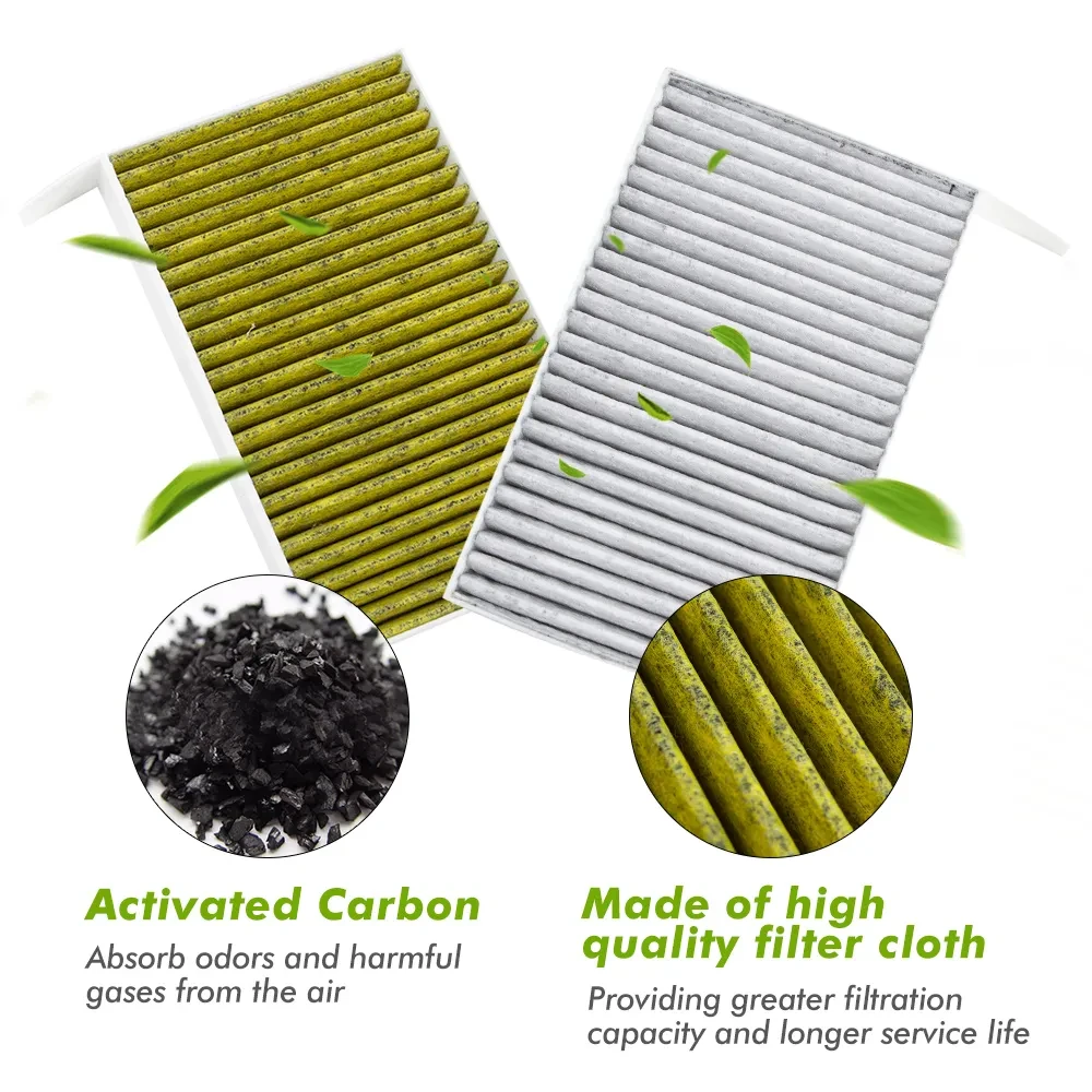 Activated Carbon Air Conditioning Filter for Tesla Model 3