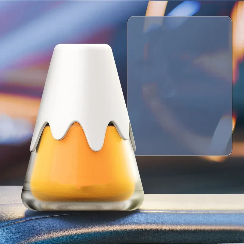 Snow Mountain Car Fragrance Cup – Long-Lasting Aromatherapy